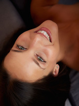 Betzz Displaying Bends And Stretches And Shows The Luscious Pink Interior