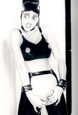 Julia Ann In Latex Superhero Costume From 1995 Penthouse Vault