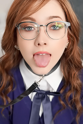 Jade Valentine boss spanks submissive babysitter, facial money shot, dominance play