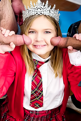 Coco Lovelock Teases With Dictator Dominance In Classroom Lust