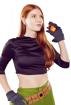Jane Rogers on Kim Possible Sofa: A Doggystyle Delight